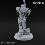 Blade Thrusting Drow Knight B gallery 6