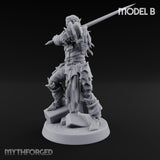 Blade Thrusting Drow Knight B gallery 8