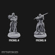 Blade Thrusting Drow Knights — Full Set