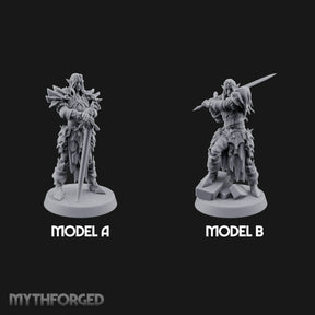 Blade Thrusting Drow Knights — Full Set
