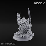 Blade Wielding Lizardfolk Raptor Warrior C gallery 1