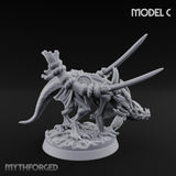 Blade Wielding Lizardfolk Raptor Warrior C gallery 3