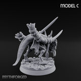 Blade Wielding Lizardfolk Raptor Warrior C gallery 4