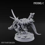 Blade Wielding Lizardfolk Raptor Warrior C gallery 6