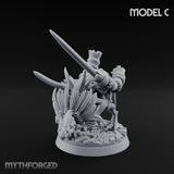 Blade Wielding Lizardfolk Raptor Warrior C gallery 8
