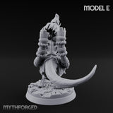 Blade Wielding Lizardfolk Raptor Warrior E gallery 5