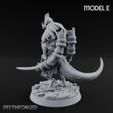 Blade Wielding Lizardfolk Raptor Warrior E gallery 6