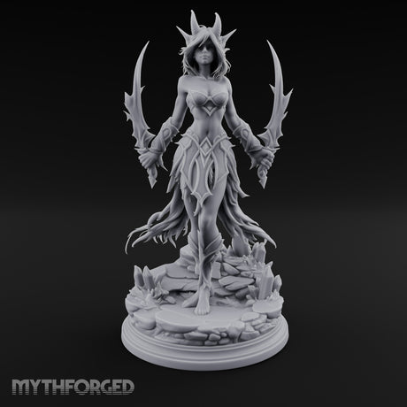Blade Wings Unfurled Demon Sorceress — 75mm