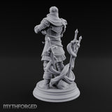 Blades Orbiting Human Spellsword Miniature for Dungeons and Dragons, Pathfinder or other TTRPGs