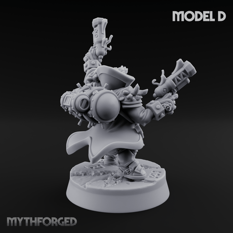Ornately Overloaded Dwarf Arbalists D Miniature for Dungeons and Dragons, Pathfinder or other TTRPGs