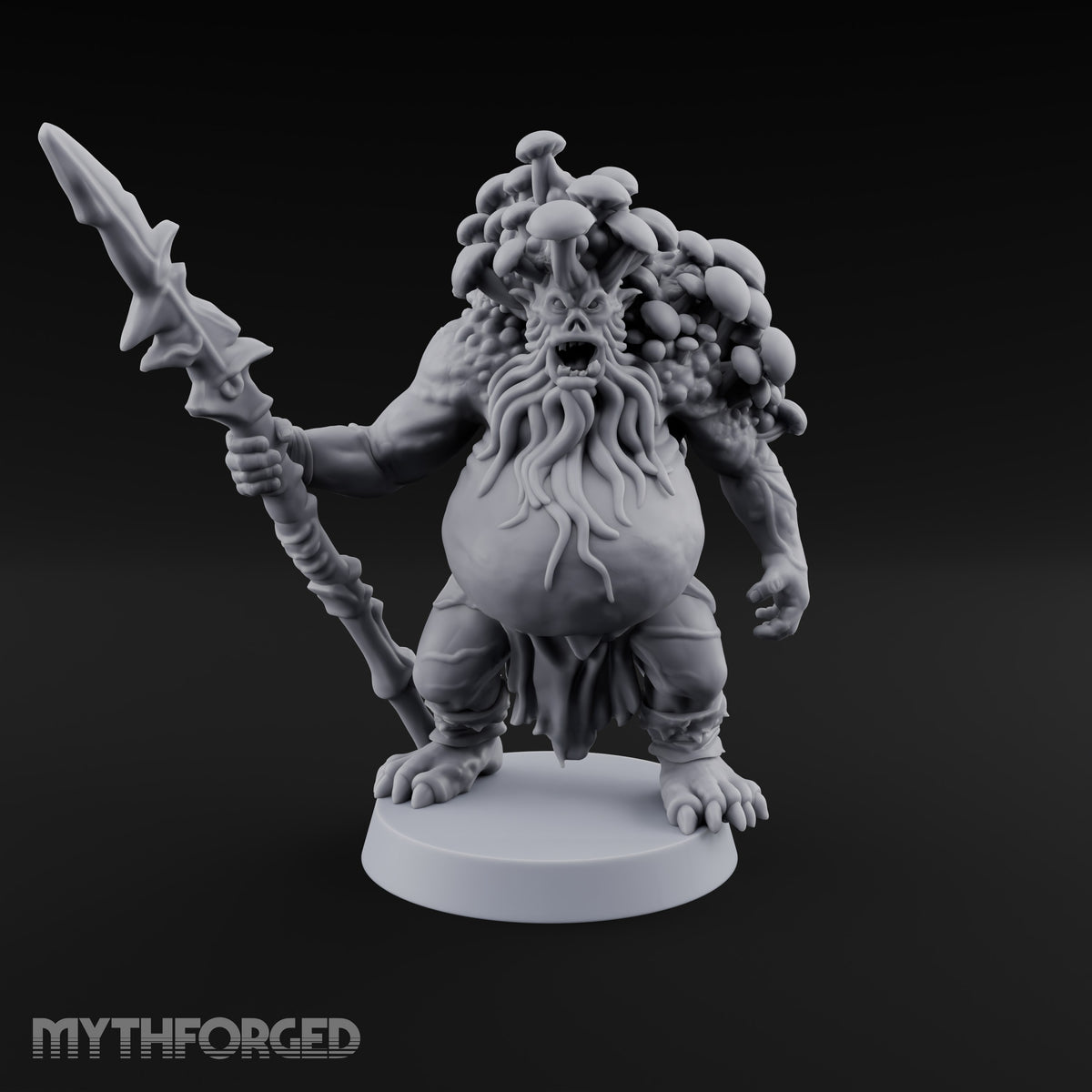 The Mushrooms Moved In Rent-Free Troll Spear Warrior