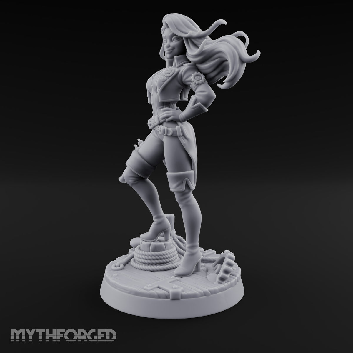 Sea Breeze Suits Her Human Pirate Gunslinger