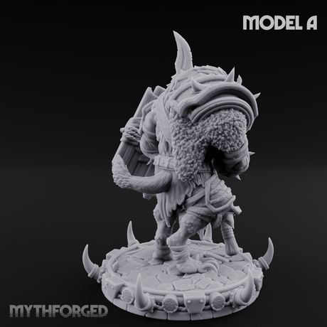 The Bloodhowl Gnolls A Miniature for Dungeons and Dragons, Pathfinder or other TTRPGs