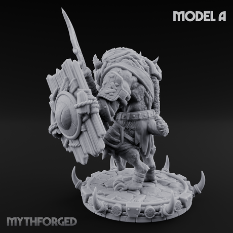 The Bloodhowl Gnolls A Miniature for Dungeons and Dragons, Pathfinder or other TTRPGs
