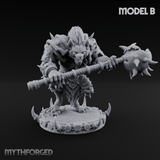 The Bloodhowl Gnolls Miniature for Dungeons and Dragons, Pathfinder or other TTRPGs