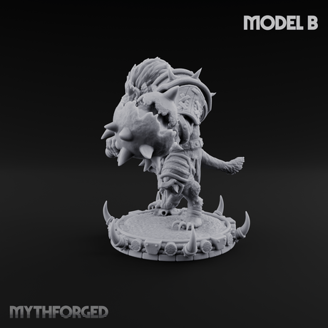 The Bloodhowl Gnolls B Miniature for Dungeons and Dragons, Pathfinder or other TTRPGs
