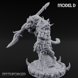The Bloodhowl Gnolls D Miniature for Dungeons and Dragons, Pathfinder or other TTRPGs