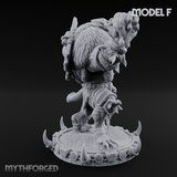 The Bloodhowl Gnolls F Miniature for Dungeons and Dragons, Pathfinder or other TTRPGs