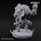 The Bloodhowl Gnolls F Miniature for Dungeons and Dragons, Pathfinder or other TTRPGs