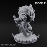 The Bloodhowl Gnolls F Miniature for Dungeons and Dragons, Pathfinder or other TTRPGs