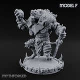 The Bloodhowl Gnolls F Miniature for Dungeons and Dragons, Pathfinder or other TTRPGs