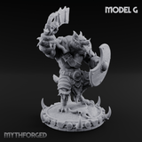 The Bloodhowl Gnolls Miniature for Dungeons and Dragons, Pathfinder or other TTRPGs