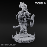 The Bloodhowl Gnolls G Miniature for Dungeons and Dragons, Pathfinder or other TTRPGs