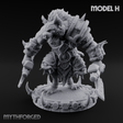 The Bloodhowl Gnolls H Miniature for Dungeons and Dragons, Pathfinder or other TTRPGs