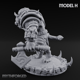 The Bloodhowl Gnolls H Miniature for Dungeons and Dragons, Pathfinder or other TTRPGs