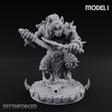 The Bloodhowl Gnolls I Miniature for Dungeons and Dragons, Pathfinder or other TTRPGs