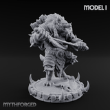 The Bloodhowl Gnolls I Miniature for Dungeons and Dragons, Pathfinder or other TTRPGs