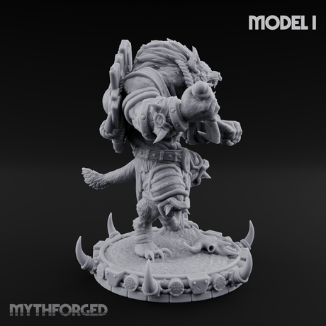 The Bloodhowl Gnolls I Miniature for Dungeons and Dragons, Pathfinder or other TTRPGs