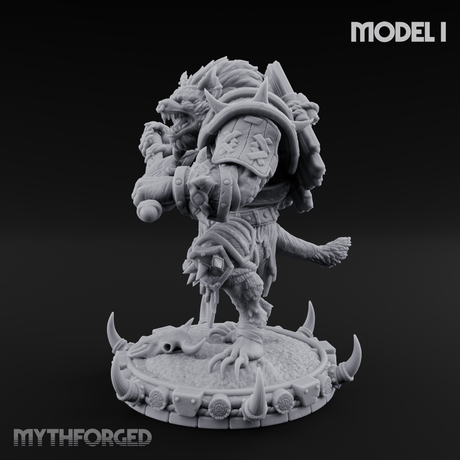 The Bloodhowl Gnolls I Miniature for Dungeons and Dragons, Pathfinder or other TTRPGs