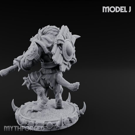 The Bloodhowl Gnolls J Miniature for Dungeons and Dragons, Pathfinder or other TTRPGs