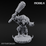 The Bloodhowl Gnolls K Miniature for Dungeons and Dragons, Pathfinder or other TTRPGs
