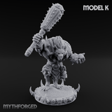 The Bloodhowl Gnolls Miniature for Dungeons and Dragons, Pathfinder or other TTRPGs
