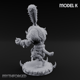 The Bloodhowl Gnolls K Miniature for Dungeons and Dragons, Pathfinder or other TTRPGs