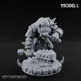 The Bloodhowl Gnolls Miniature for Dungeons and Dragons, Pathfinder or other TTRPGs
