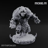 The Bloodhowl Gnolls Miniature for Dungeons and Dragons, Pathfinder or other TTRPGs