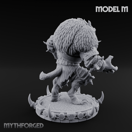 The Bloodhowl Gnolls M Miniature for Dungeons and Dragons, Pathfinder or other TTRPGs