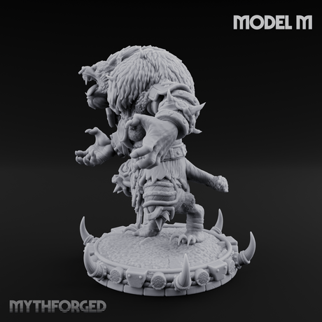The Bloodhowl Gnolls M Miniature for Dungeons and Dragons, Pathfinder or other TTRPGs