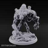Tentacles Coiled Cyborg Titan Miniature for Dungeons and Dragons, Pathfinder or other TTRPGs