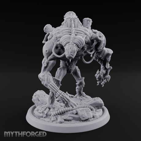Tentacles Coiled Cyborg Titan Miniature for Dungeons and Dragons, Pathfinder or other TTRPGs