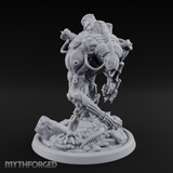 Tentacles Coiled Cyborg Titan Miniature for Dungeons and Dragons, Pathfinder or other TTRPGs