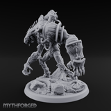 Tentacles Coiled Cyborg Titan Miniature for Dungeons and Dragons, Pathfinder or other TTRPGs