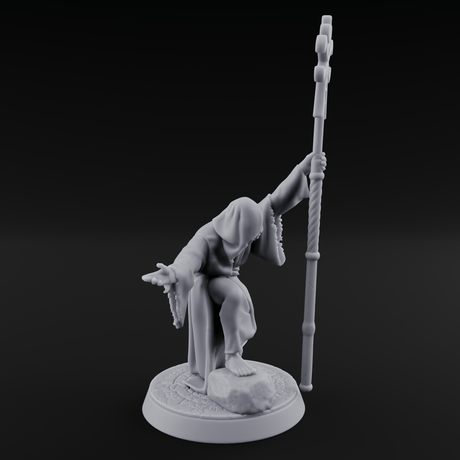 Nyarlathotep Devoted Human Cultist A Miniature for Dungeons and Dragons, Pathfinder or other TTRPGs