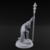 Nyarlathotep Devoted Human Cultist A Miniature for Dungeons and Dragons, Pathfinder or other TTRPGs