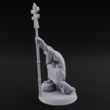 Nyarlathotep Devoted Human Cultist A Miniature for Dungeons and Dragons, Pathfinder or other TTRPGs