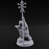 Nyarlathotep Devoted Human Cultist A Miniature for Dungeons and Dragons, Pathfinder or other TTRPGs
