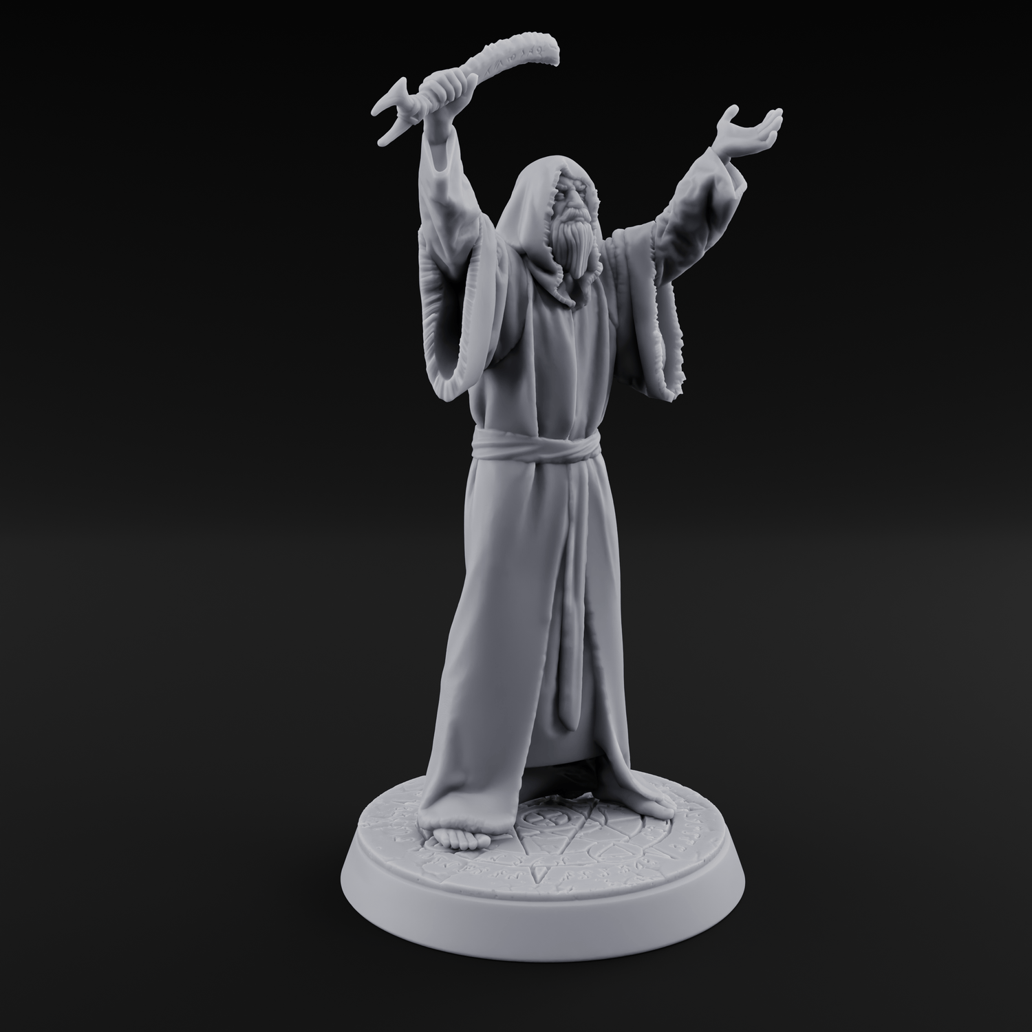 Nyarlathotep Devoted Human Cultist B Miniature for Dungeons and Dragons, Pathfinder or other TTRPGs